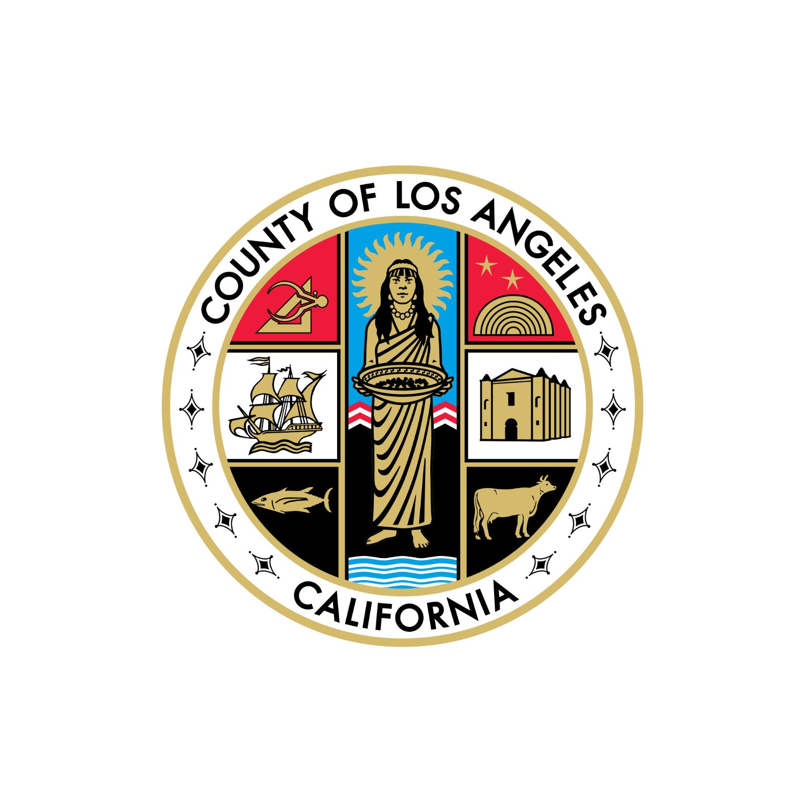 Seal of the Los Angeles County